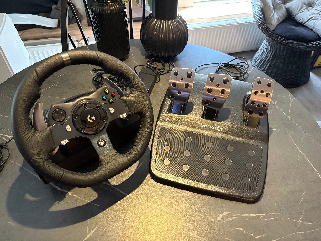 Logitech G920 - Garantie tot Juli 2027 - PC & XBOX, Spelcomputers en Games, Spelcomputers | Xbox | Accessoires, Zo goed als nieuw