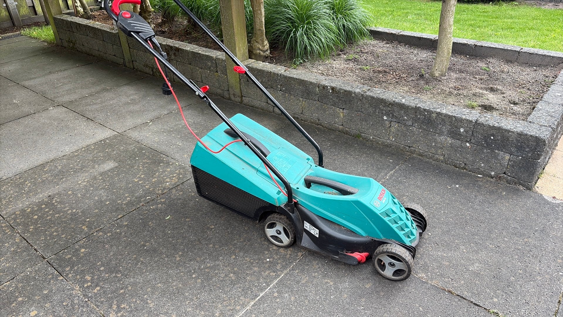 Bosch ARM 32 grasmaaier, Ophalen, Gebruikt