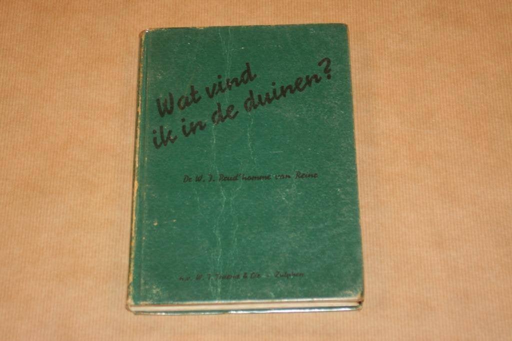 Wat vind ik in de duinen? - Excursieboek 1950, Boeken, Natuur, Ophalen of Verzenden, Gelezen, Bloemen, Planten en Bomen
