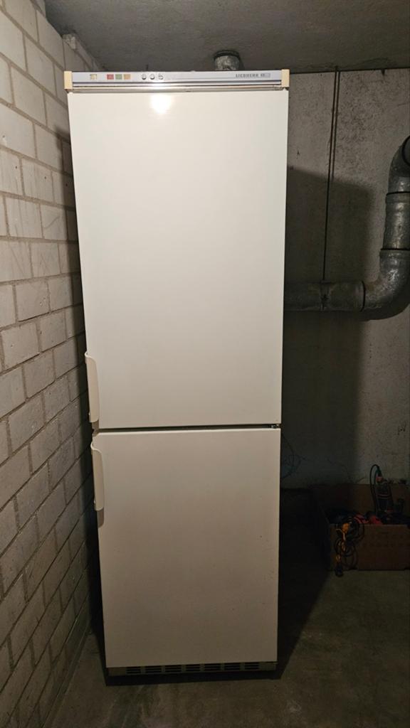 Koelvriescombinatie/ koelkast liebherr werkt goed, Witgoed en Apparatuur, Koelkasten en IJskasten, Ophalen, Gebruikt, 200 liter of meer