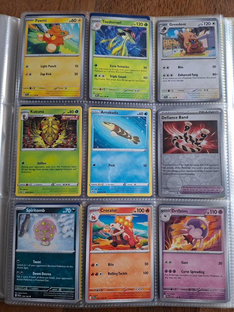 Pokémon kaarten - Goede nieuwe staat - Van alles wat, Ophalen of Verzenden, Zo goed als nieuw, Meerdere kaarten