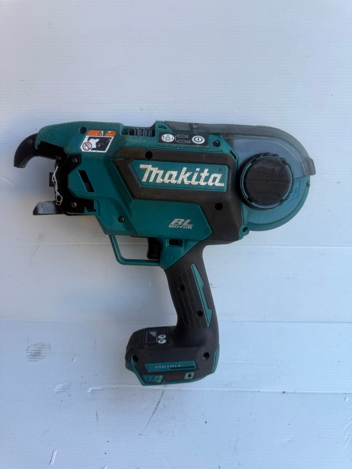 Makita DTR180ZJ Vlechtmachine - Accu Bewapeningstang, Ophalen of Verzenden, Gebruikt, Overige typen, Makita