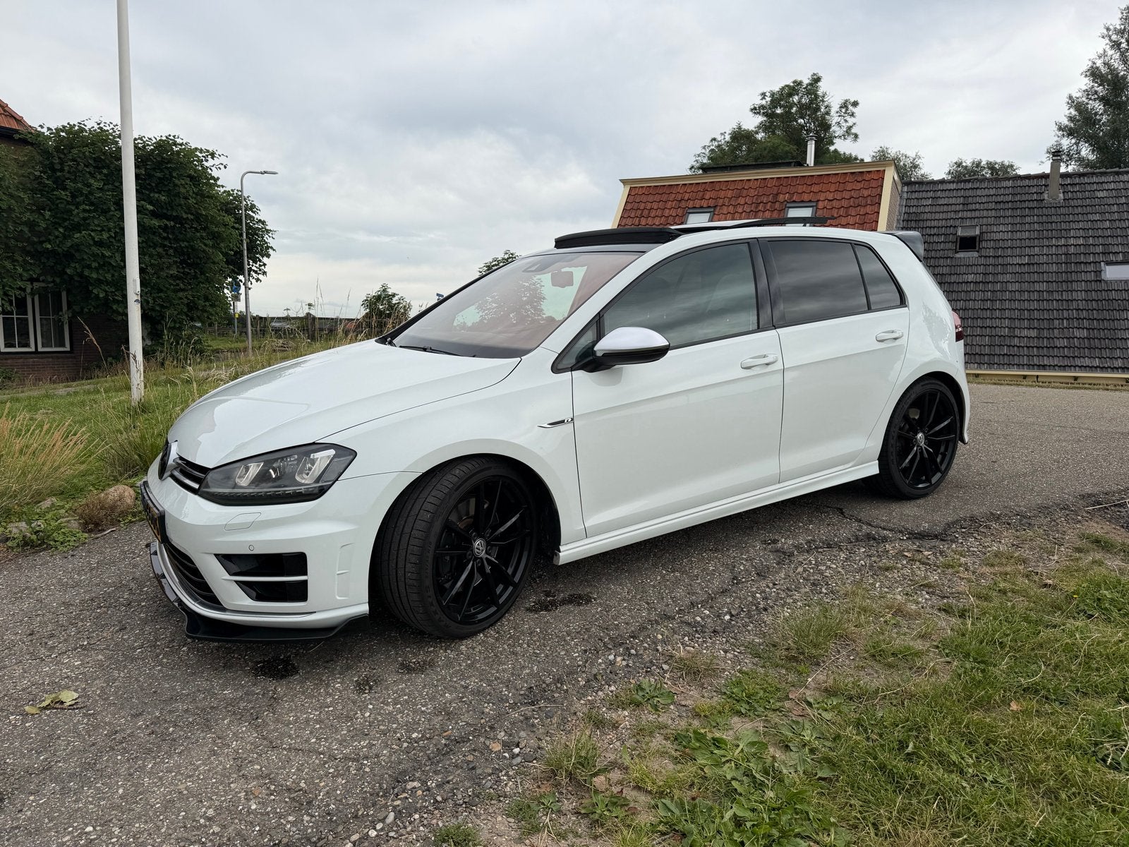 Volkswagen Golf 2.0 TSI R 221KW 5D 4MOTION DSG 2015 Wit, Auto's, Automaat, Zwart, 4 cilinders, 1984 cc
