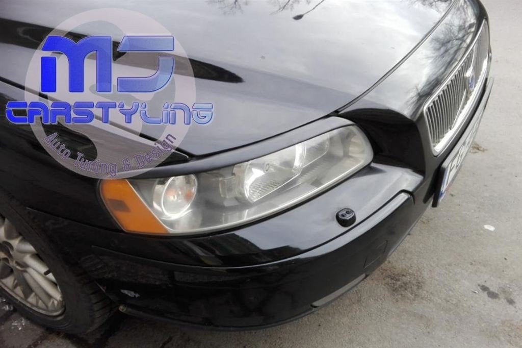 Volvo S60/ V70 – Koplampspoilers III, Ophalen of Verzenden, MJ-Carstyling, Info@mj-carstyling.net, Sibeliusstraat 81 5011JH Tilburg