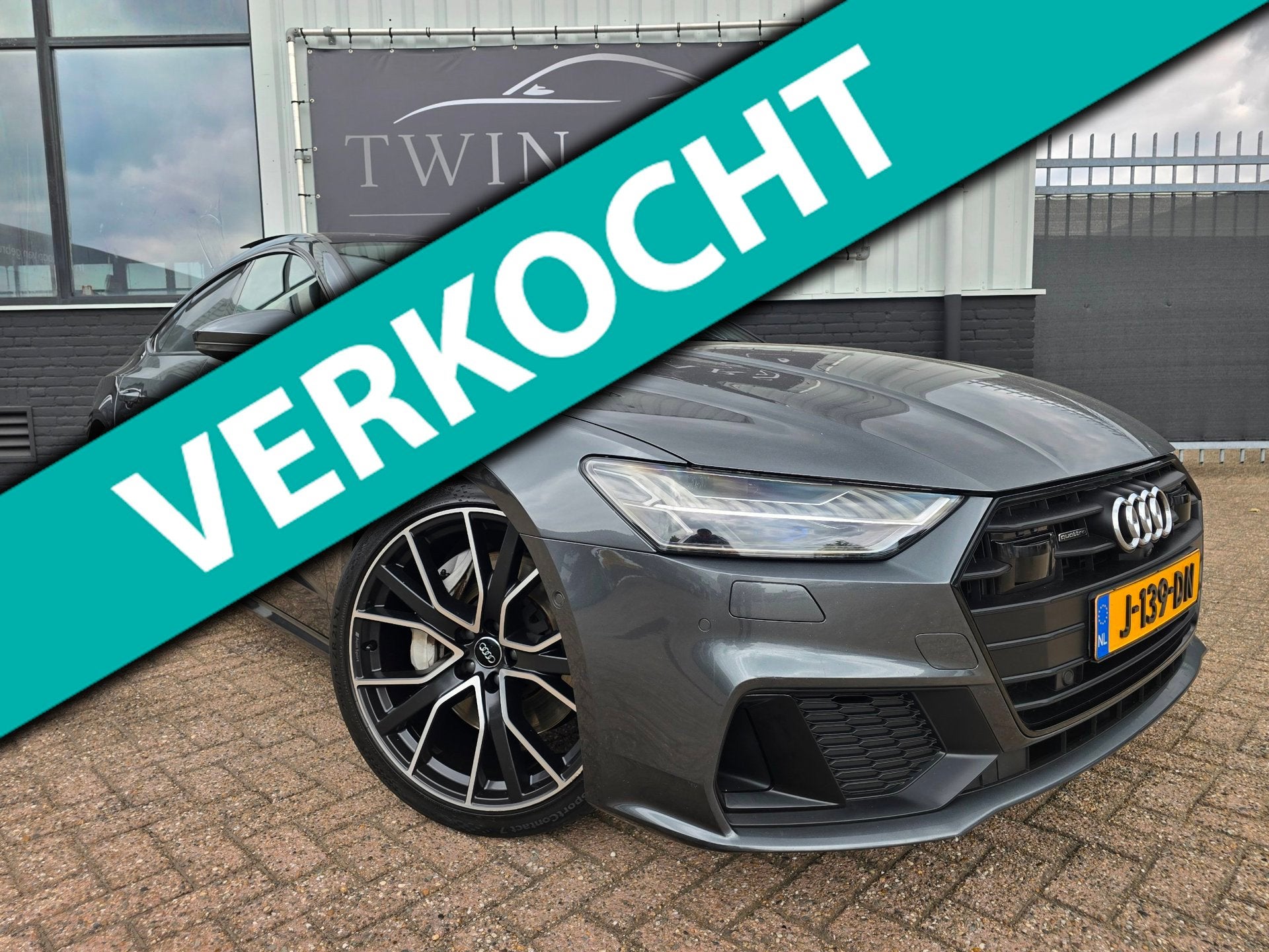 Audi A7 Sportback 55 TFSI quattro S-Line Pano Leder 360 B&O, Auto's, Audi, Gebruikt, 2995 cc, 2000 kg, Bedrijf