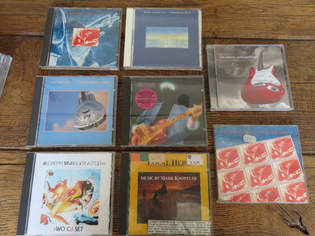 Dire straits verzameling, Ophalen of Verzenden, Gebruikt, Pop, Album