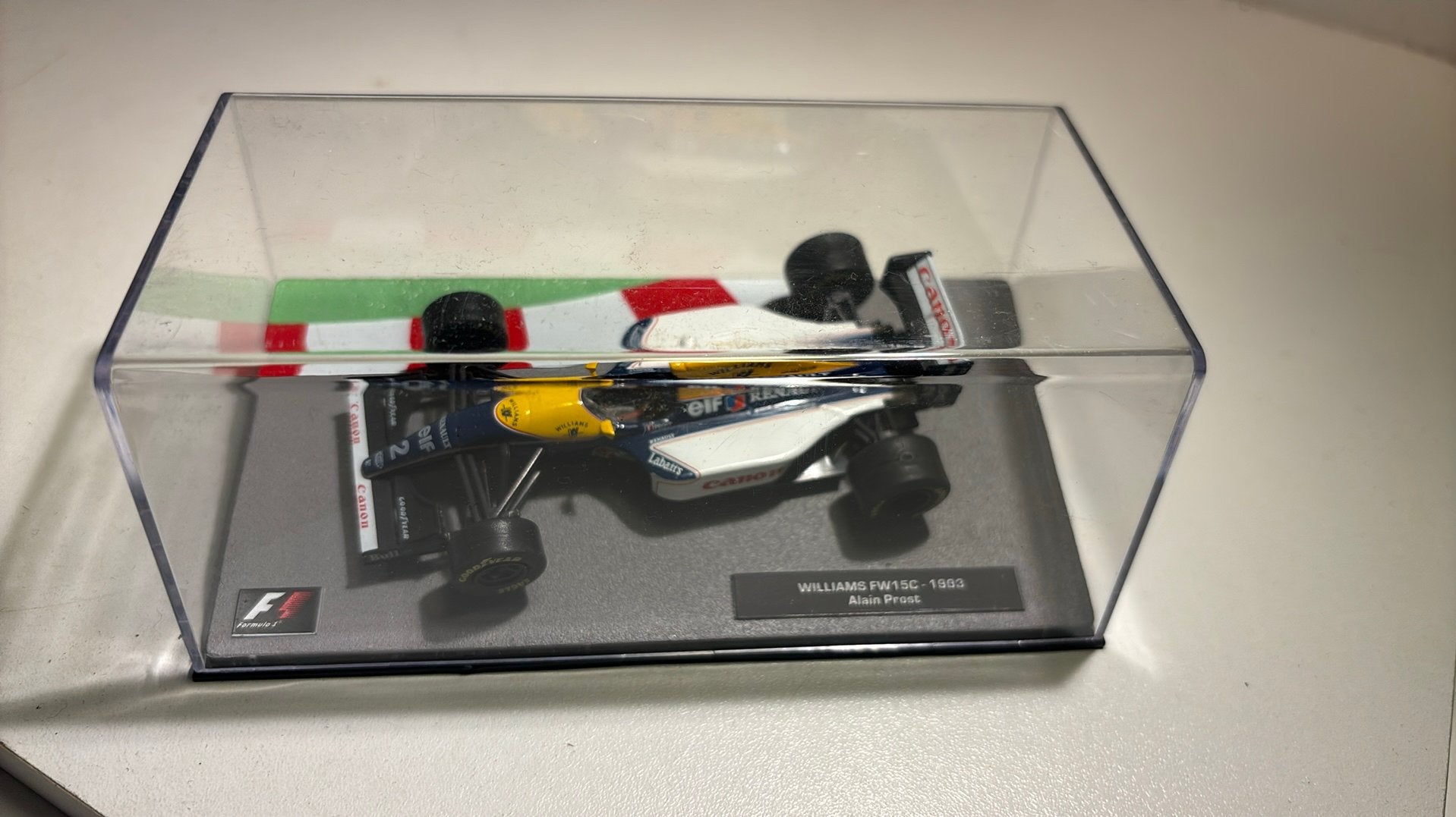 F1 Williams fw15c alain prost 1993 atlas 1.43, Overige merken, Auto, Ophalen of Verzenden, A