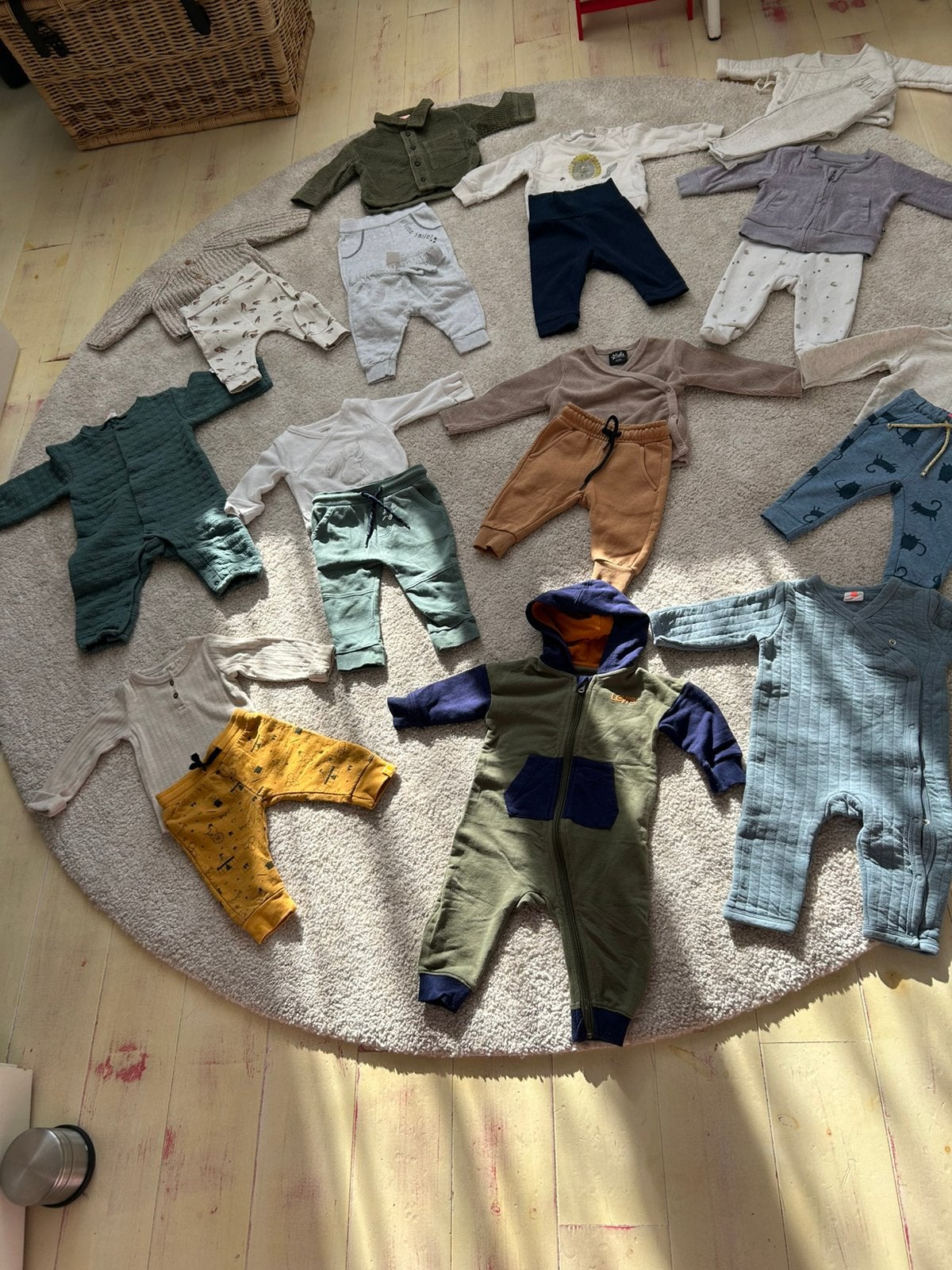 Babykleding maat 62 - 68  7,50 per Set, Ophalen of Verzenden, Zo goed als nieuw, Maat 62