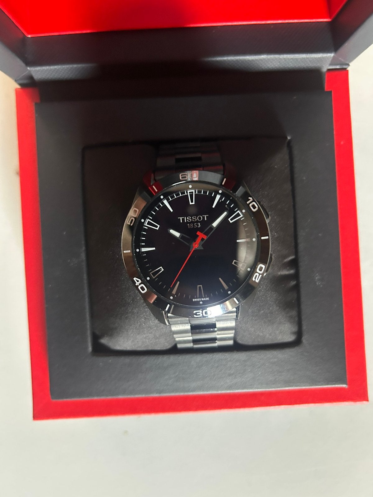 Tissot T-Touch Connect Sport Smartwatch Zwart, Sieraden, Tassen en Uiterlijk, Hartslag, Zwart, Ophalen of Verzenden, Zo goed als nieuw
