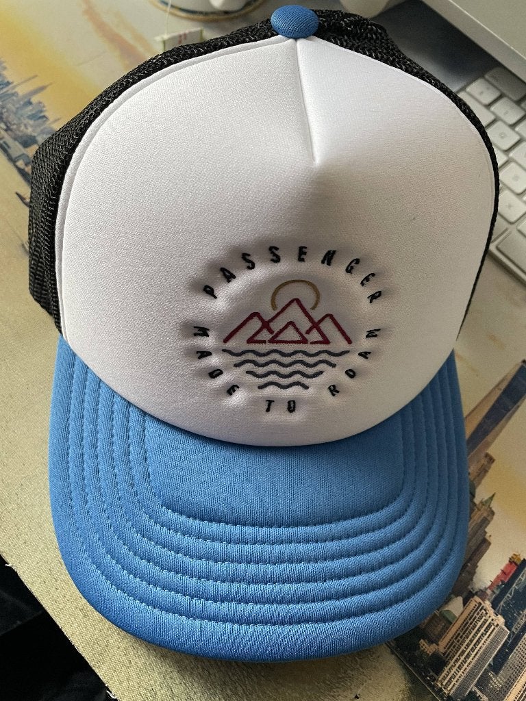 escapisme passenger trucker cap l/xl blue moonlight nieuw, Ophalen of Verzenden, Nieuw, 60 cm (XL, 7½ inch) of meer