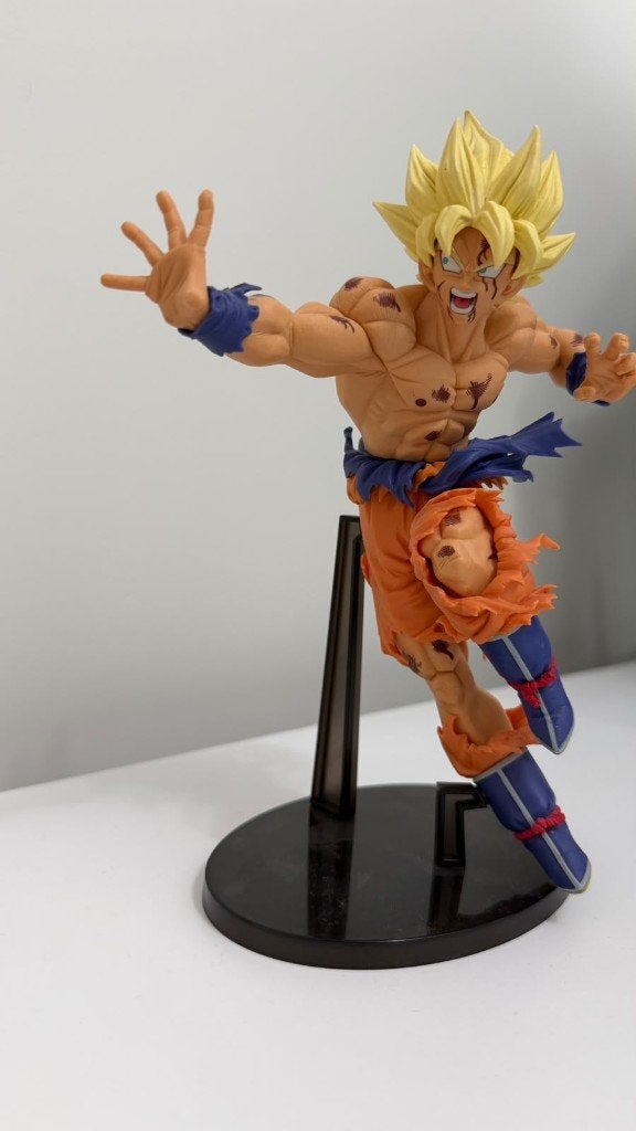 Dragon Ball Z Super Saiyan Goku figuur - Banpresto, Ophalen, Zo goed als nieuw
