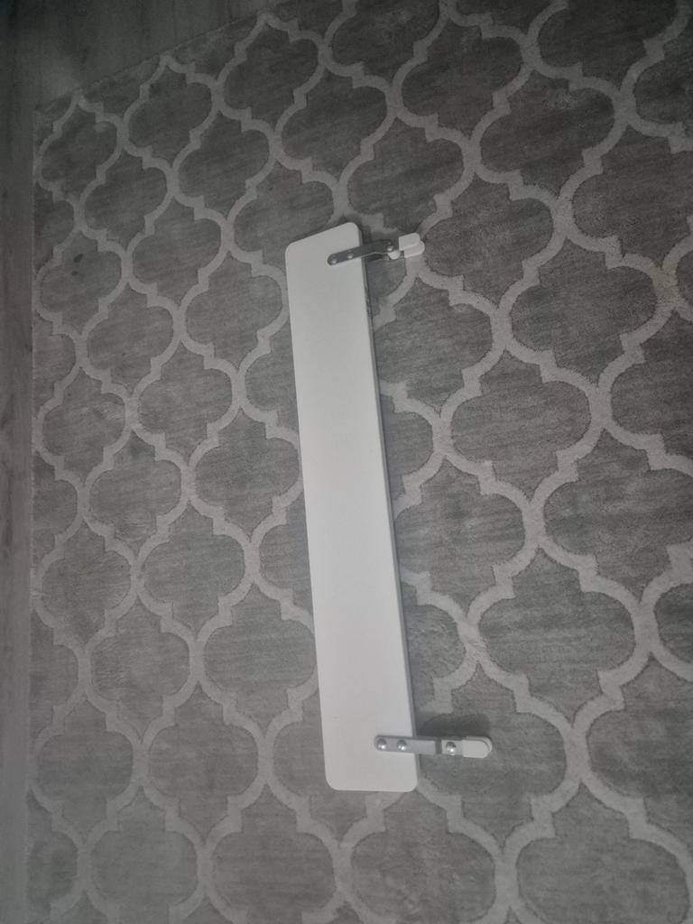 IKEA NATTAPA zijsteun bed - Wit, Ophalen, Eenpersoons, Wit, Zo goed als nieuw