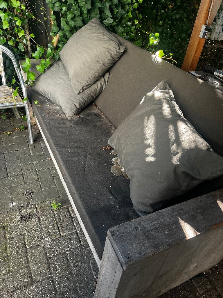 Gratis Tuinbank, Ophalen, Gebruikt, Hout