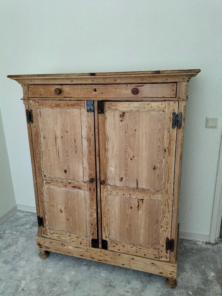 grenen meidenkast, Ophalen, Gebruikt, 100 tot 150 cm, Grenenhout