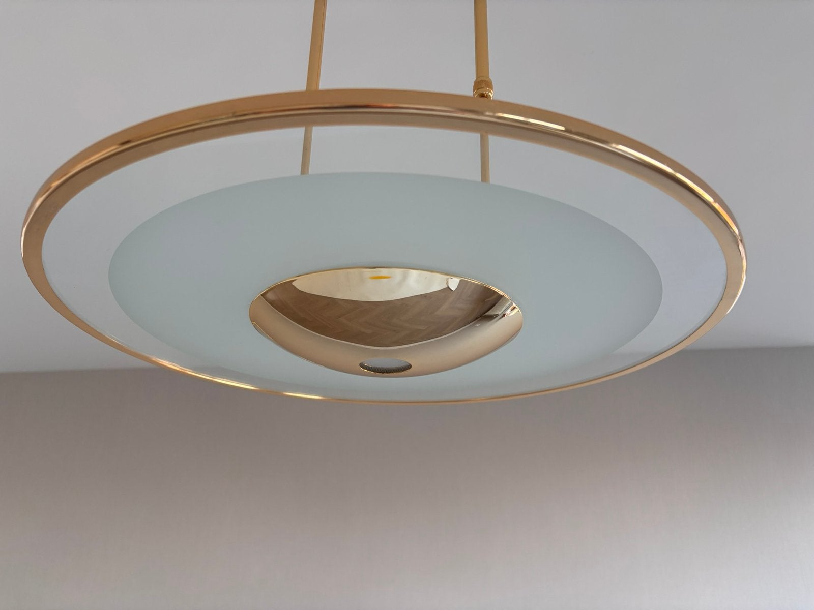 Eetkamer lamp., Ophalen of Verzenden, Zo goed als nieuw, Glas