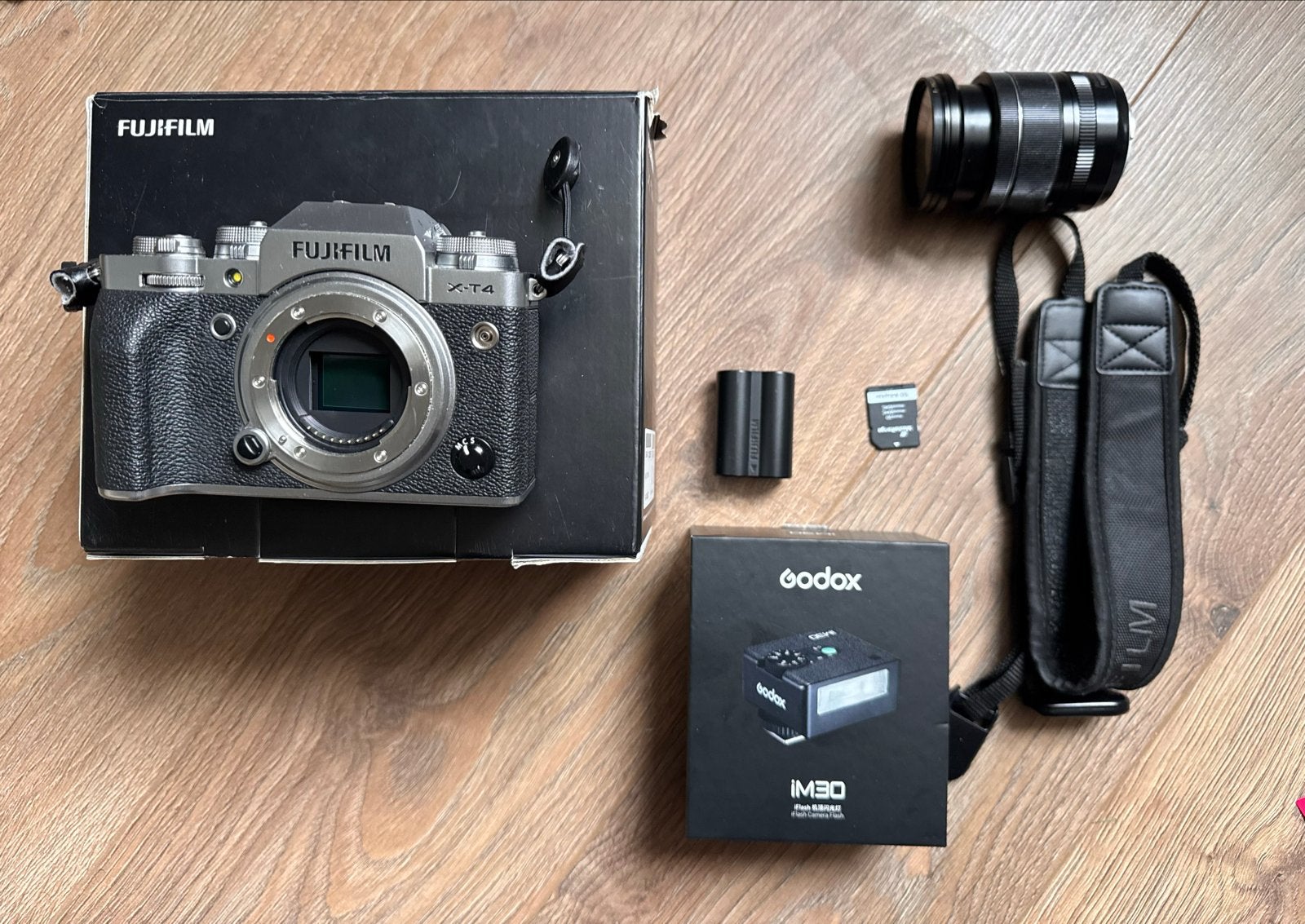 Fujifilm X-T4 systeemcamera met lens en accessoires, Beeldstabilisatie, Ophalen of Verzenden, Zo goed als nieuw, Fujifilm