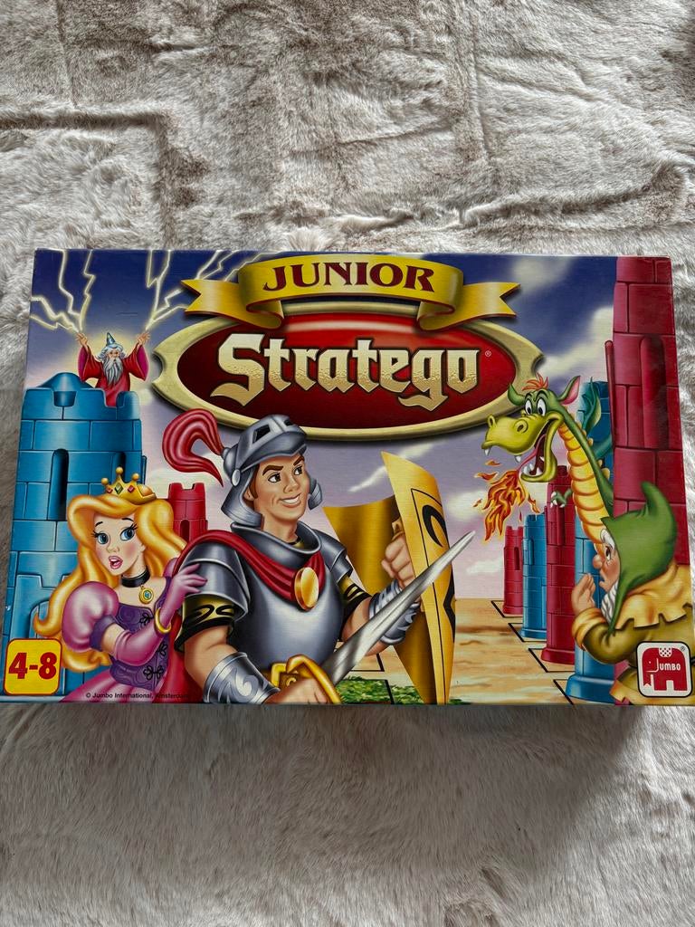 Junior Stratego Bordspel - Strategisch Plezier voor Kinderen, Een of twee spelers, Ophalen of Verzenden, Zo goed als nieuw