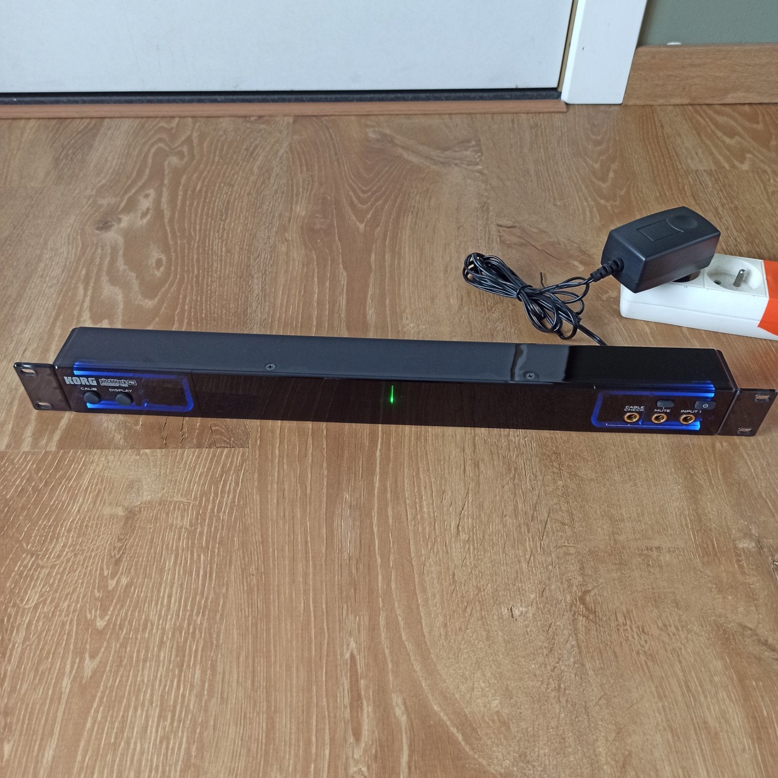 Korg PB-05 Pitchblack Pro Racktuner, Ophalen of Verzenden, Gebruikt, Elektrische gitaar