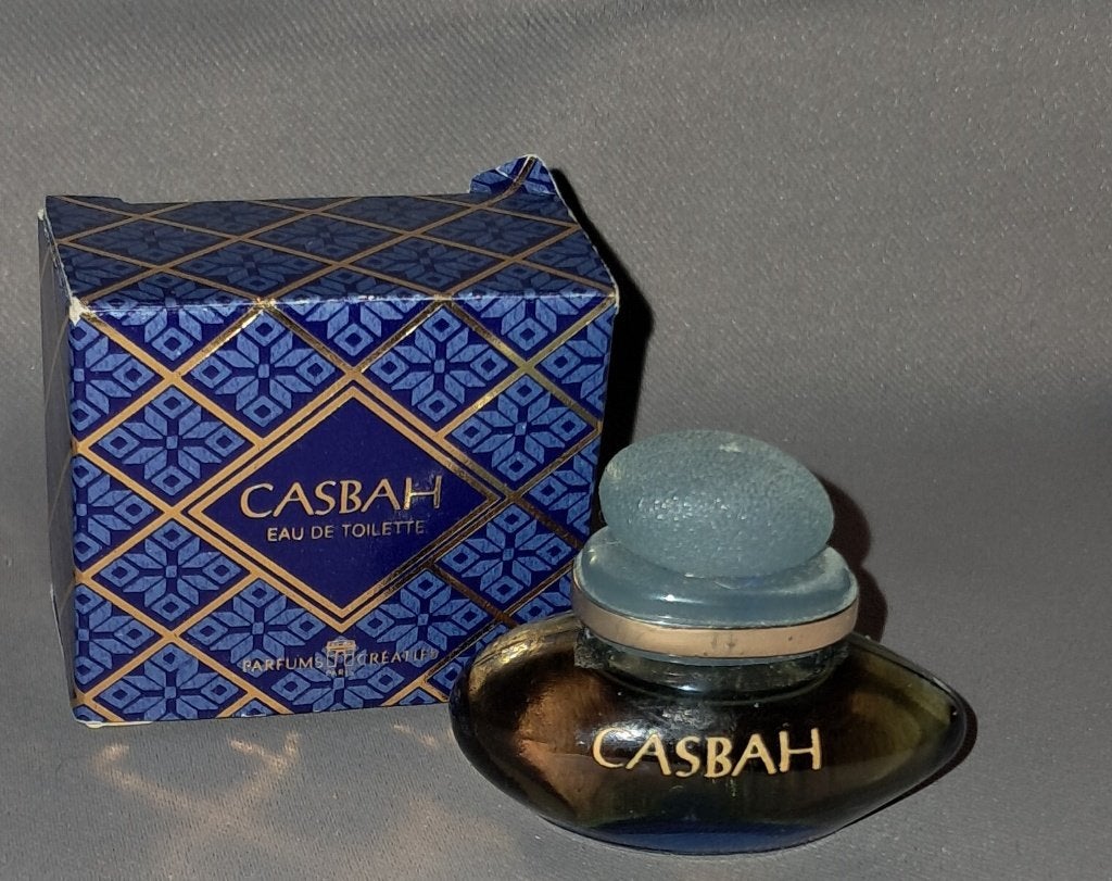 Parfum miniatuur - Avon Casbah + doosje, Ophalen of Verzenden, Zo goed als nieuw, Miniatuur, Gevuld