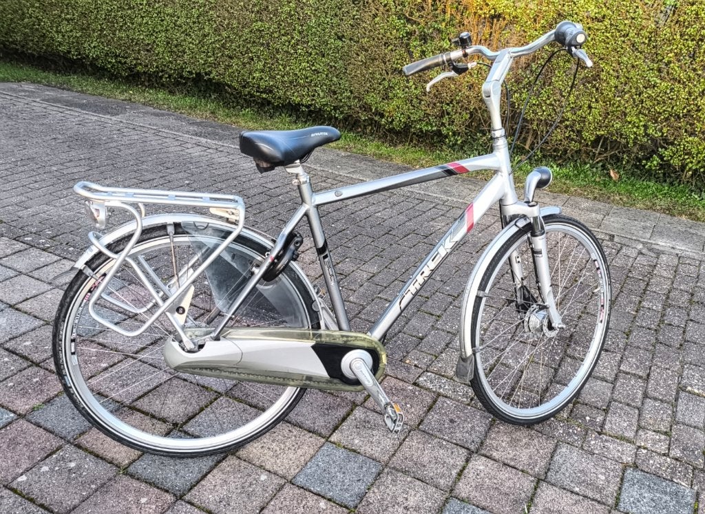 rek navigator L300 herenfiets, Alu frame 53cm, 7 versnel., Gebruikt, Versnellingen, 53 tot 57 cm, Ophalen