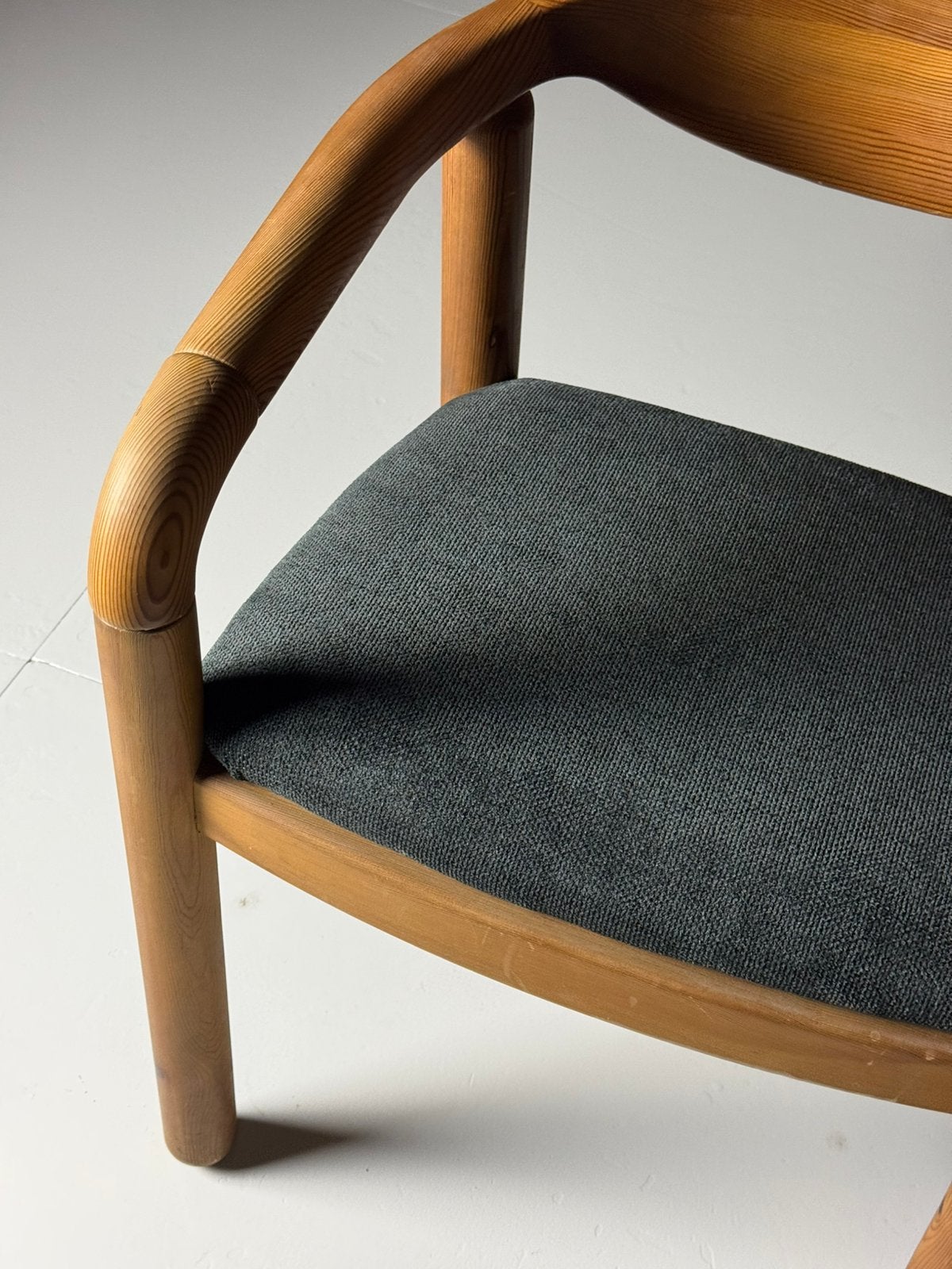 Rainer Daumiller stoelen set van 6 vintage, Huis en Inrichting, Ophalen, Bruin, Zo goed als nieuw, Stof
