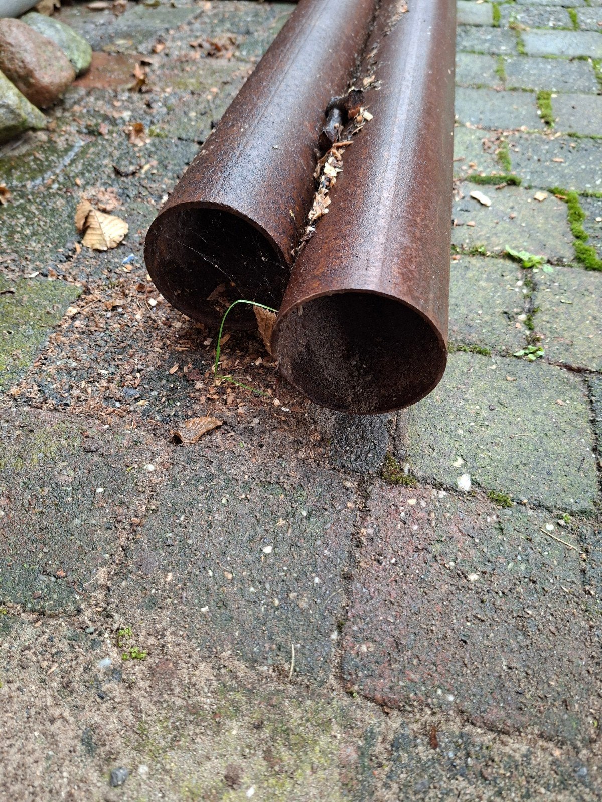 IJzeren buis. ijzeren pijp., Ophalen, Overige materialen, 2 tot 4 meter, 60 tot 80 mm
