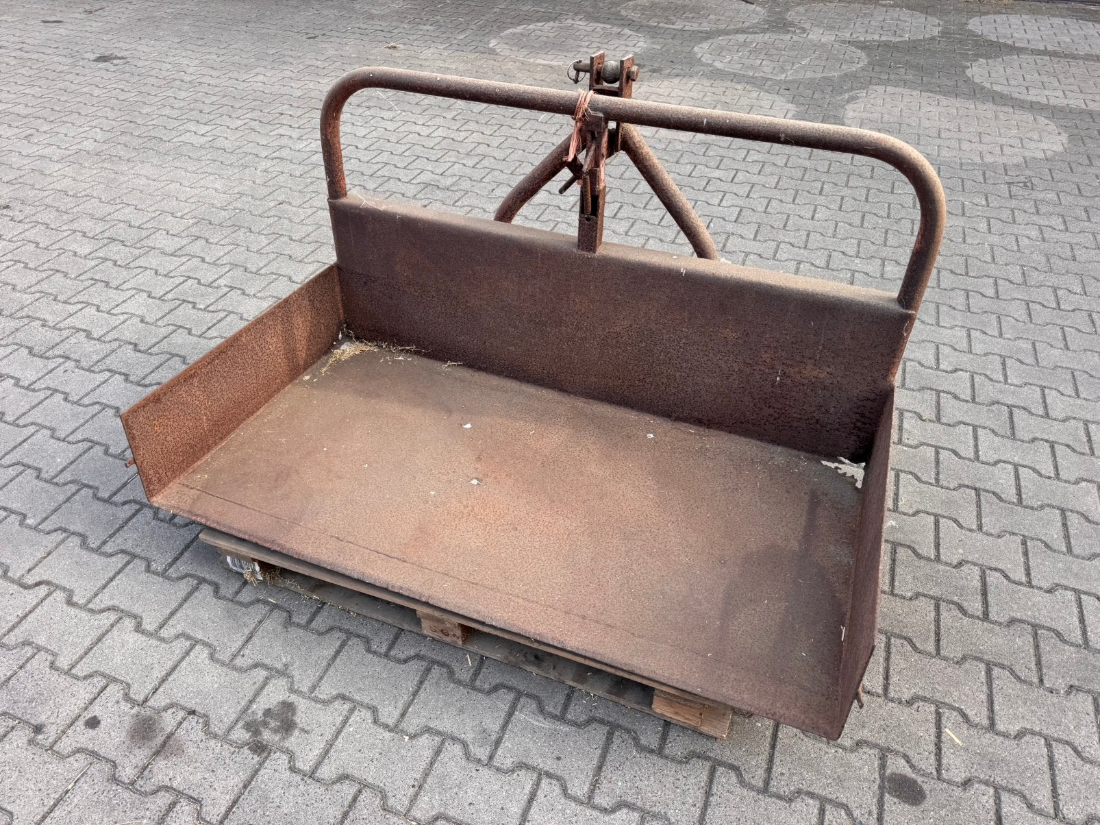 Grondbak oldtimertractor, Zakelijke goederen, Agrarisch | Tractoren, Overige merken, Tot 2500, Oldtimer, Ophalen of Verzenden