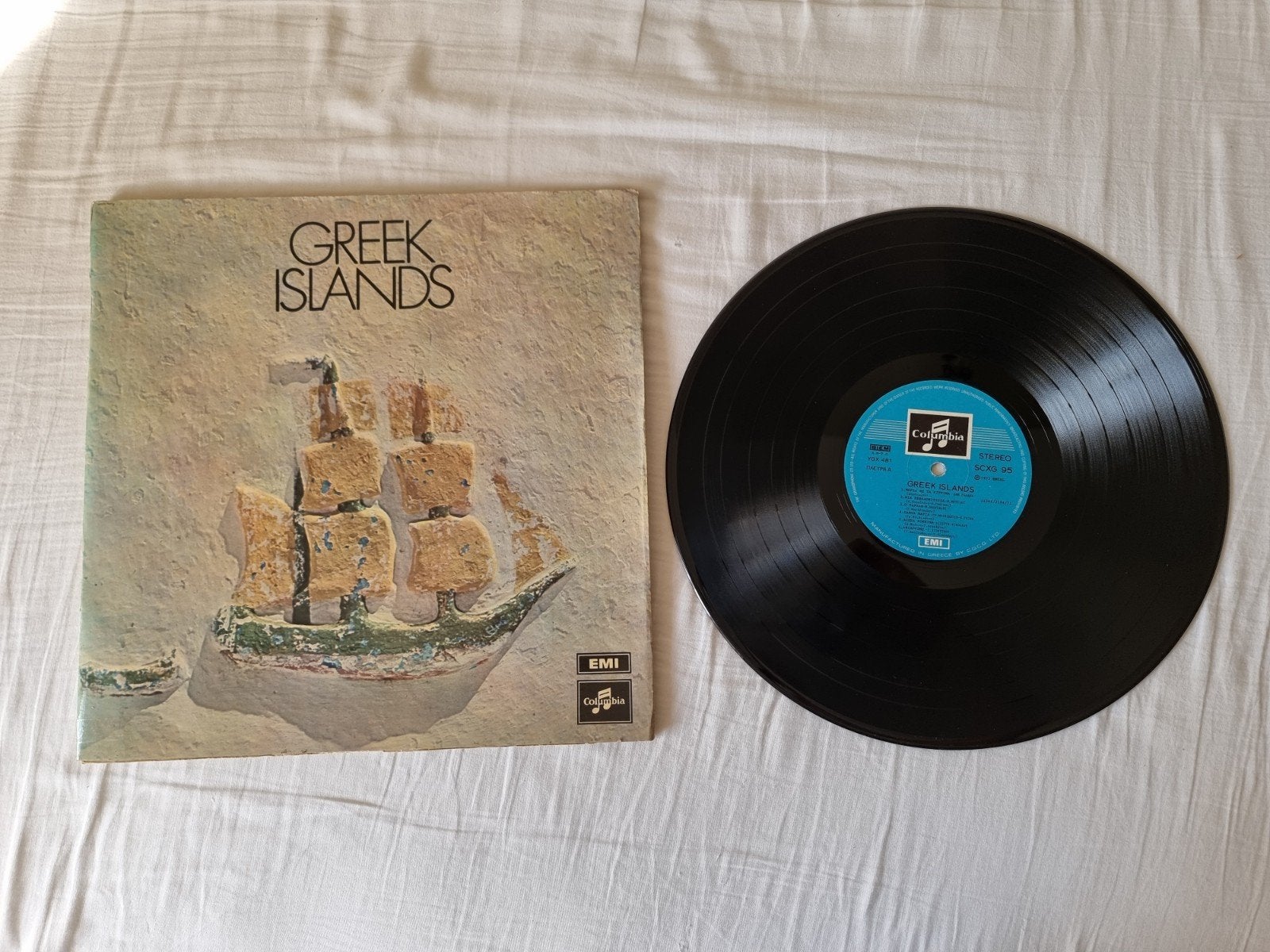Greek Islands – Griekse Muziek – Columbia SCXG 95 – LP, Ophalen of Verzenden, 12 inch, Overige genres, LP