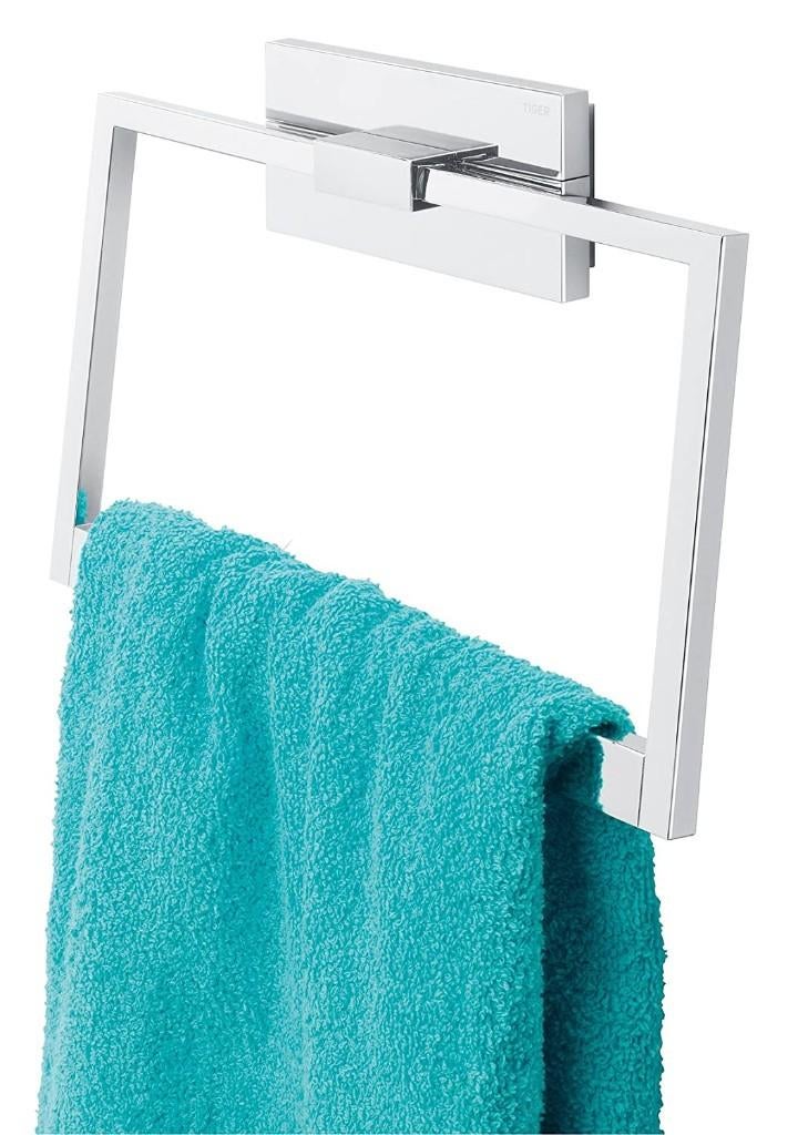 Handdoekring / Handdoekhouder TIGER Safira Chroom Ruim -35%, Ophalen of Verzenden, Nieuw, Overige kleuren