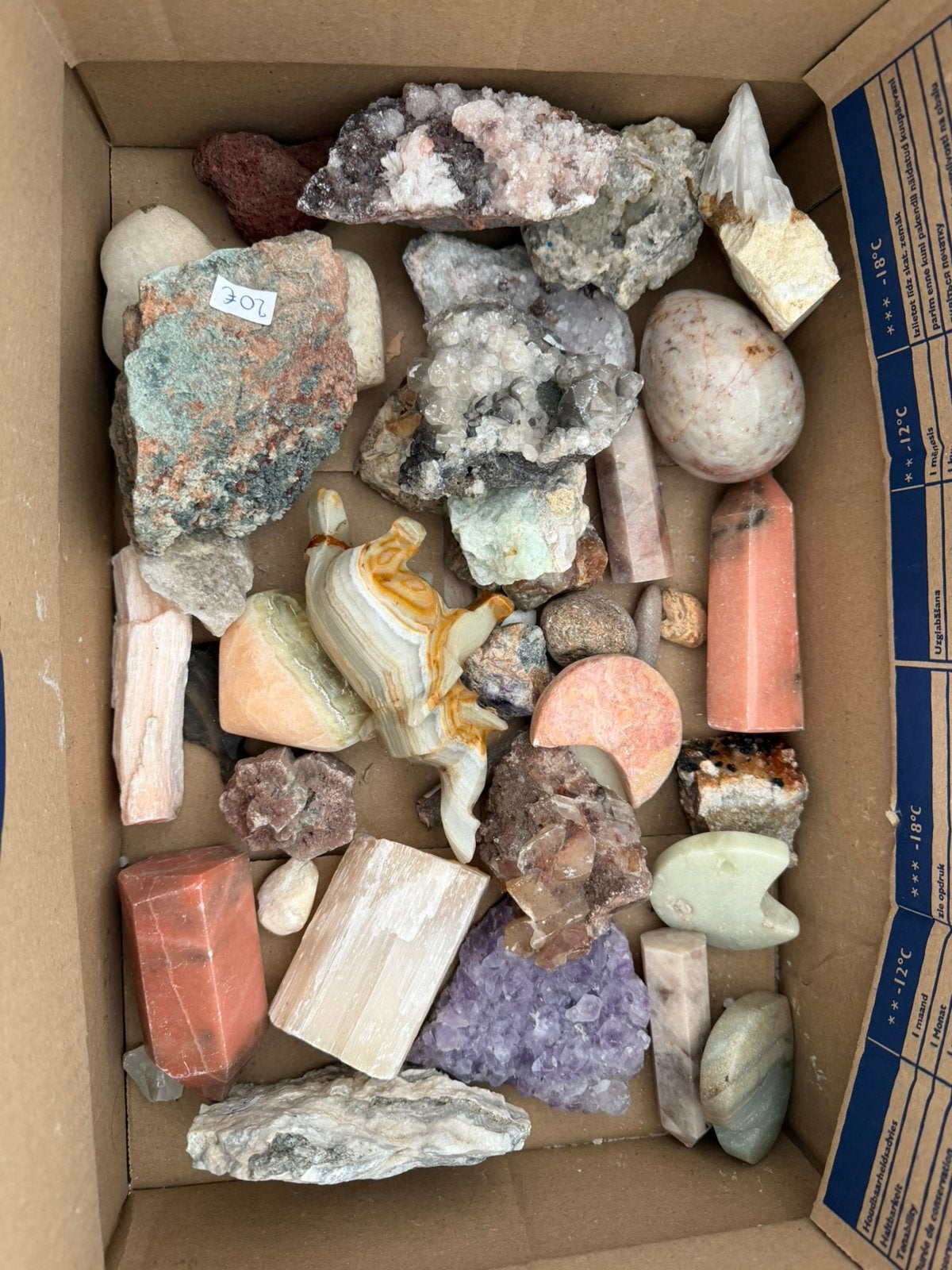Mineralen collectie, Ophalen of Verzenden, Zo goed als nieuw