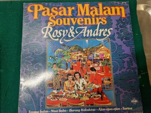 lp rosy en andres, pasar malam souvenirs, Cd's en Dvd's, Ophalen of Verzenden