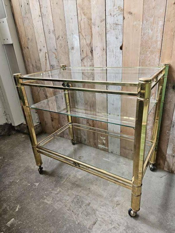 vintage serveerwagen ``WOONWINKEL RUSTIEK``, Ophalen