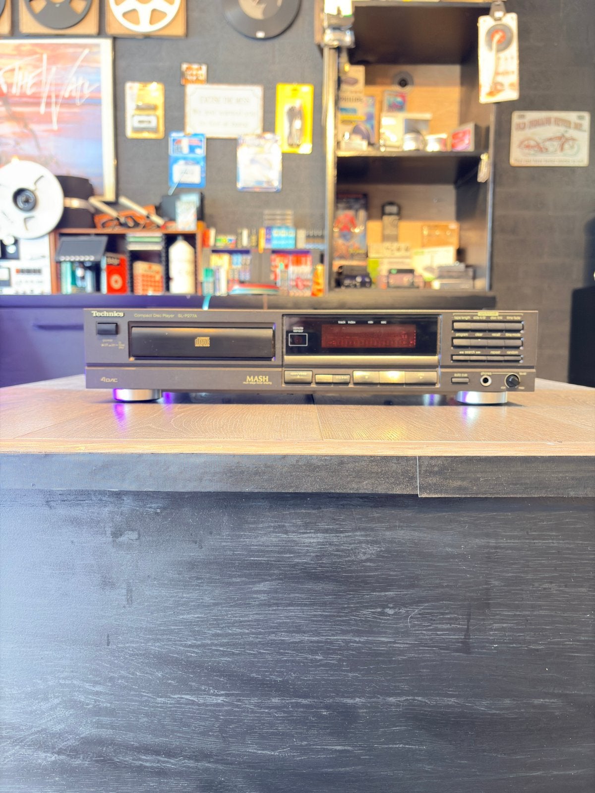 Technics SL-P277A • CDM-4/19 • MASH • geserviced • GARANTIE, Ophalen of Verzenden, Technics, De kempen 18, Info@ricks-audio.com