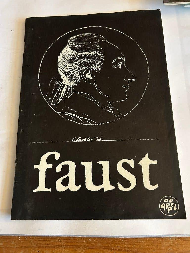 Programmaboek van Faust door de Appel, Ophalen of Verzenden, Toneel