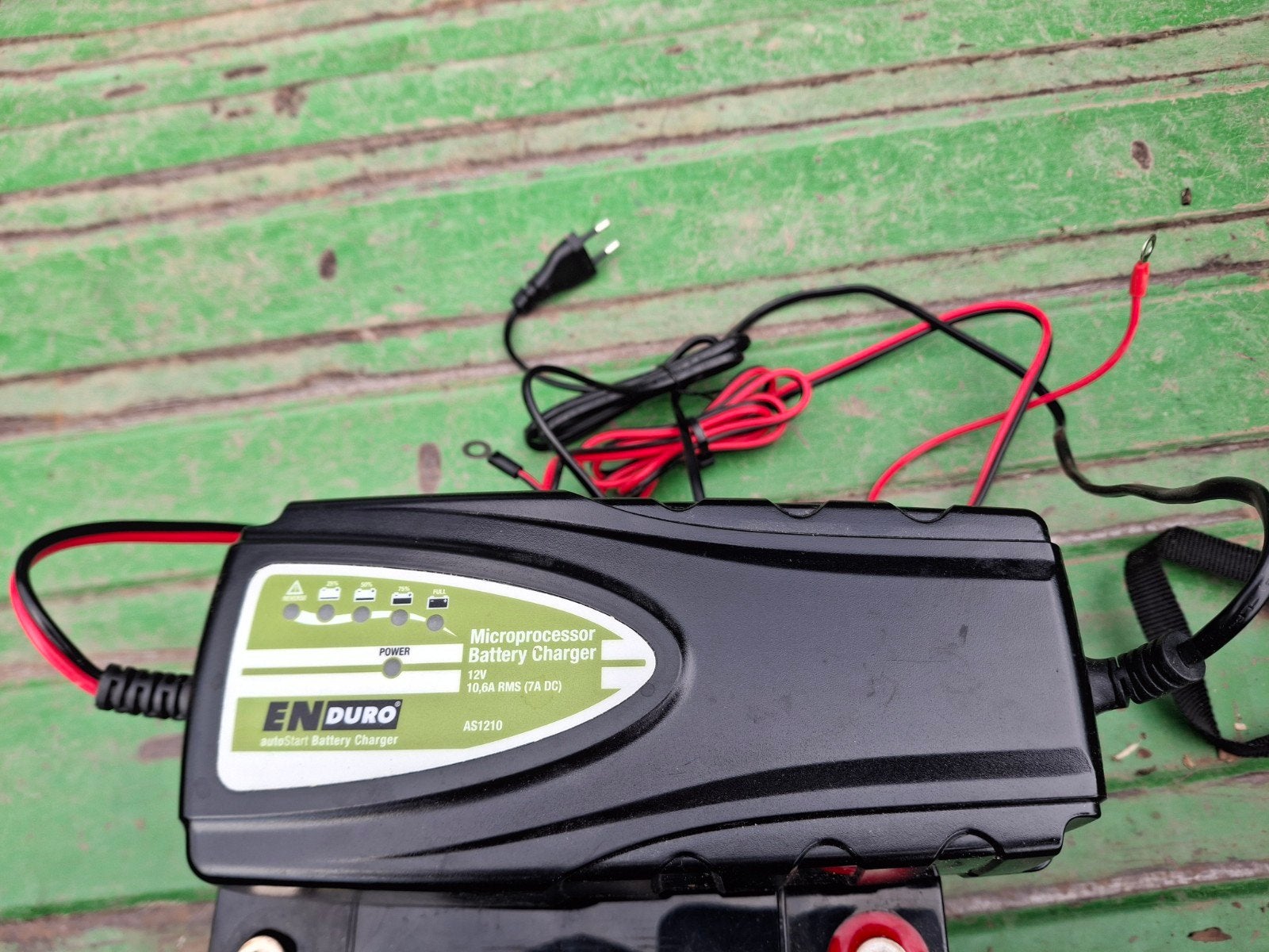 Enduro Acculader AS1210 - ZGAN, Ophalen of Verzenden, Gebruikt