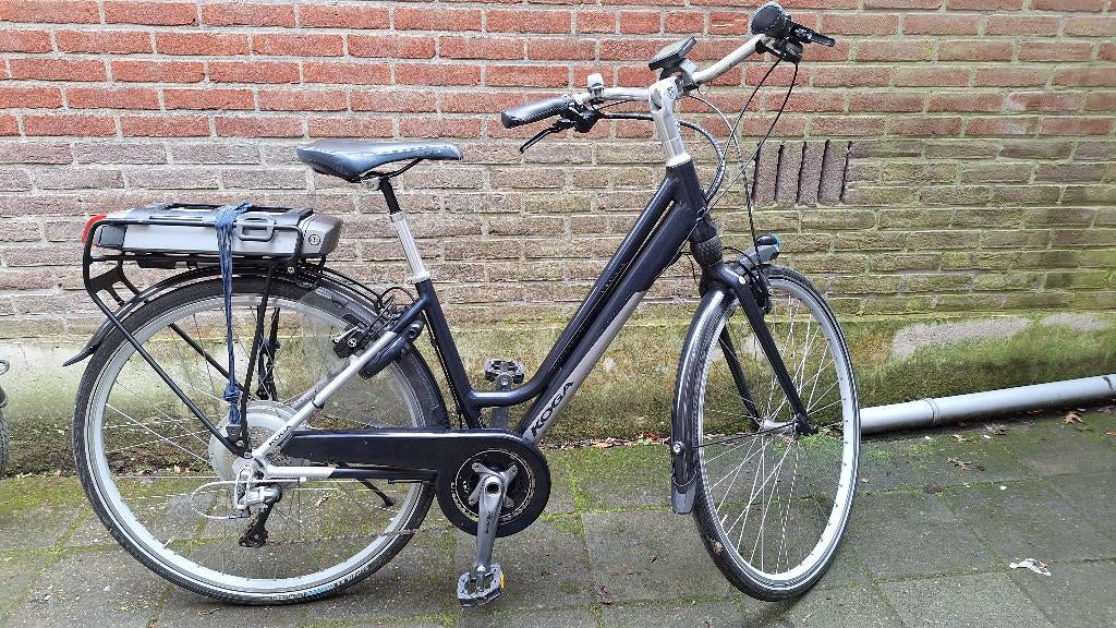 Koga E-deluxe 44 met 1180km, Velgrem, Versnellingen, Zo goed als nieuw, Minder dan 47 cm