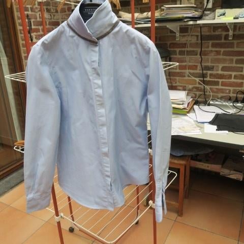 Blouse lichtblauw Fabiana Filippi mt 38 (it 42), Kleding | Dames, Maat 38/40 (M), Blauw, Nieuw, Ophalen of Verzenden