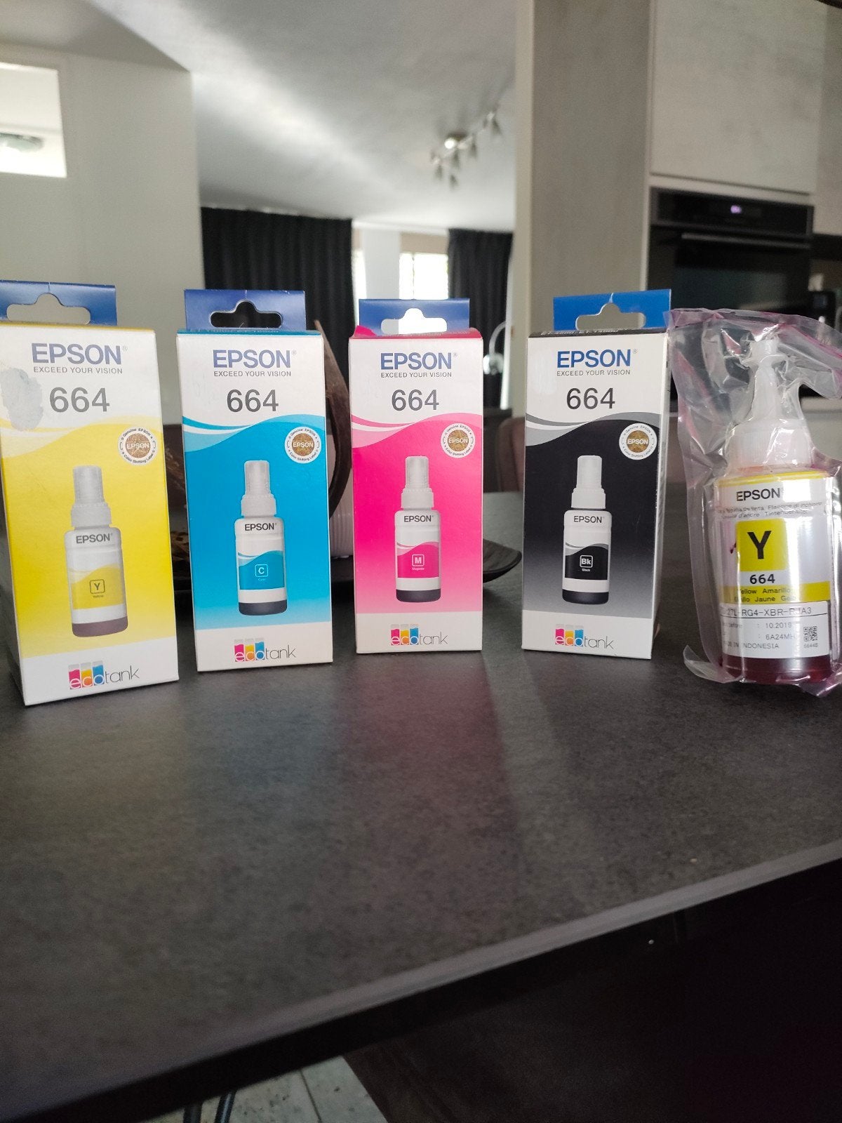 Epson 664 EcoTank inktfles geel, Computers en Software, Ophalen, Nieuw, Overige typen, Epson