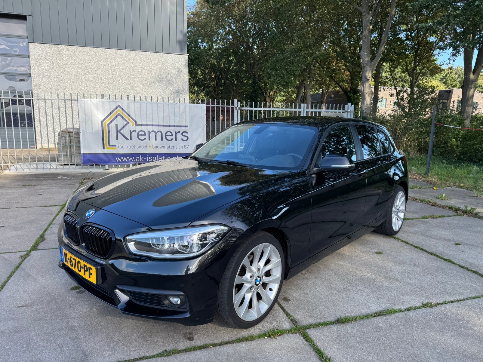 BMW 1-Serie 2.0 118D 5DR 2017 Automaat Stoelverwarming eur6, Auto's, 1995 cc, Zwart, Particulier, 149 pk