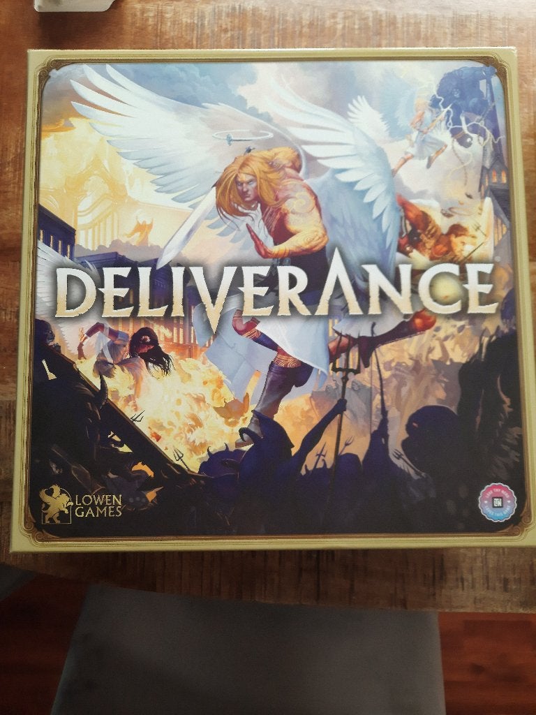 Deliverance Board Game - DeLuxe Edition, Hobby en Vrije tijd, Een of twee spelers, Ophalen of Verzenden, Zo goed als nieuw, Lowen Games