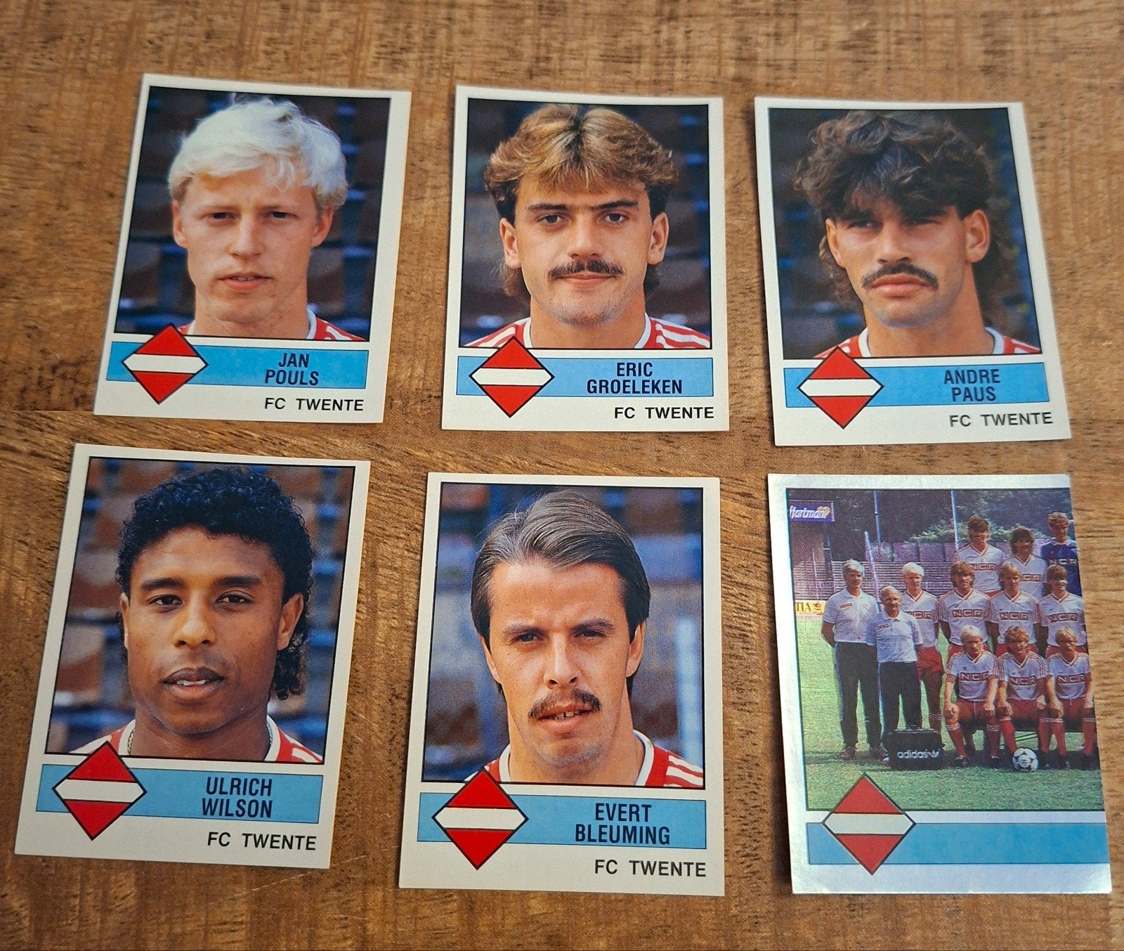 FC Twente Panini Voetbal 1987 - Zeldzame Voetbalplaatjes, Ophalen of Verzenden, Zo goed als nieuw, F.C. Twente, Poster, Plaatje of Sticker
