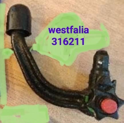 Gezocht: Westfalia afneembare trekhaak type 316211 korte pen, Ophalen of Verzenden