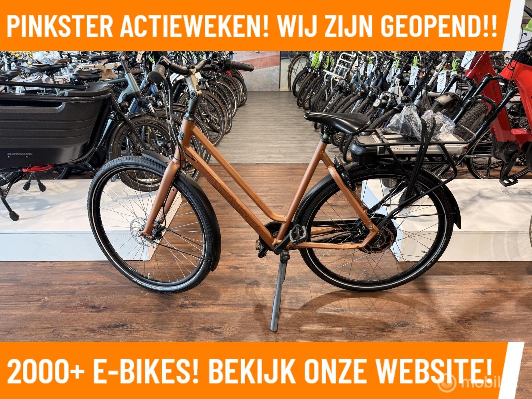 Groot aanbod elektrische fietsen €1000–€1499 gazelle f, Fietsen en Brommers, Elektrische fietsen, Overige merken