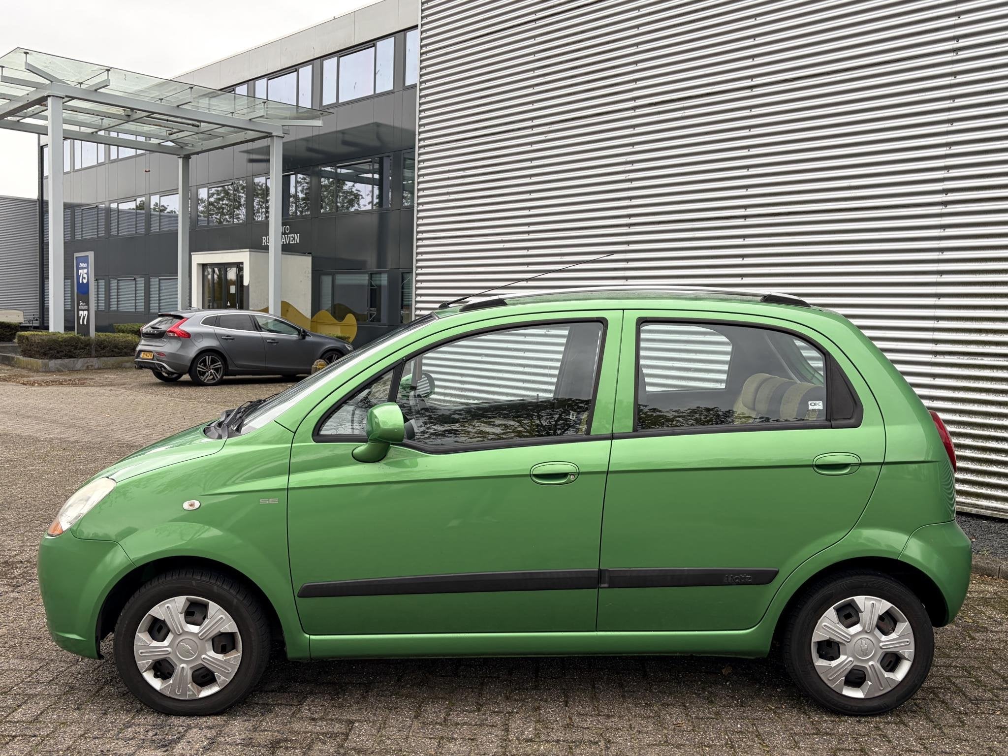 Chevrolet Matiz 0.8 Style LEUKE ZUINIGE GROENE MATIZ AUTOMAA, Auto's, Stof, Gebruikt, Elektrische ramen, Bedrijf