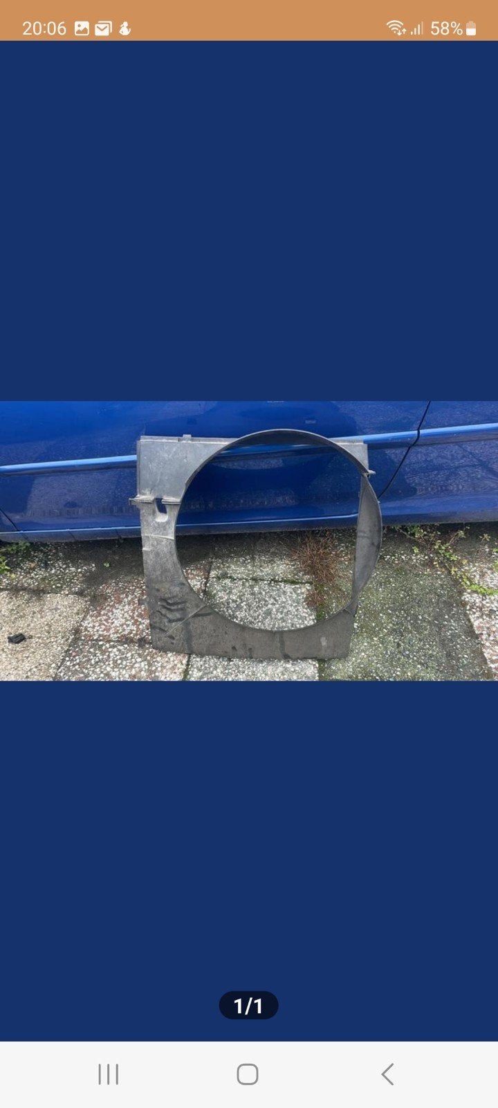 radiator koelventilatoor lijkwade range Rover sport, Ophalen of Verzenden