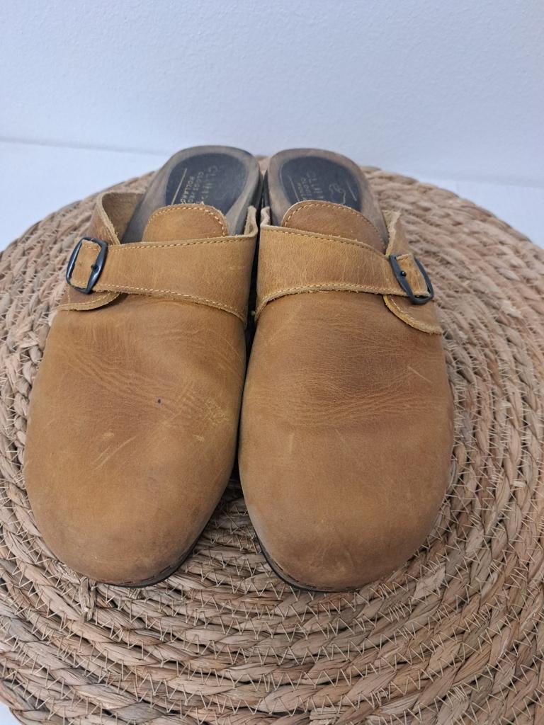 Clumpy's Klompen/Muiltjes - Comfortabel en Stijlvol, Kleding | Dames, Schoenen, Bruin, Clumpy's, Gedragen, Sandalen of Muiltjes