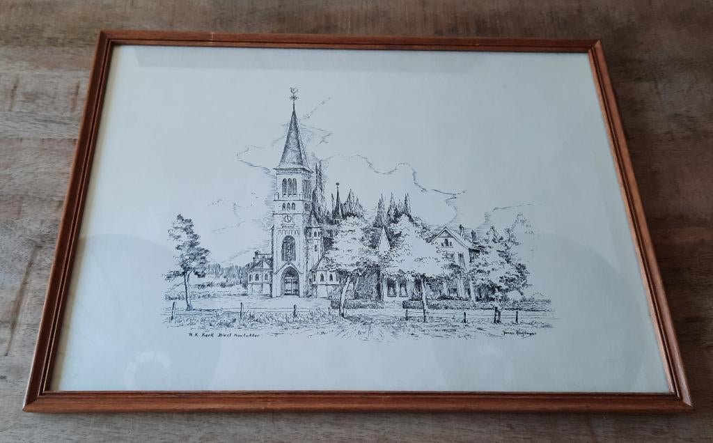 Janus Kluijtmans, schilderij kerk van Biest-Houtakker, Ophalen