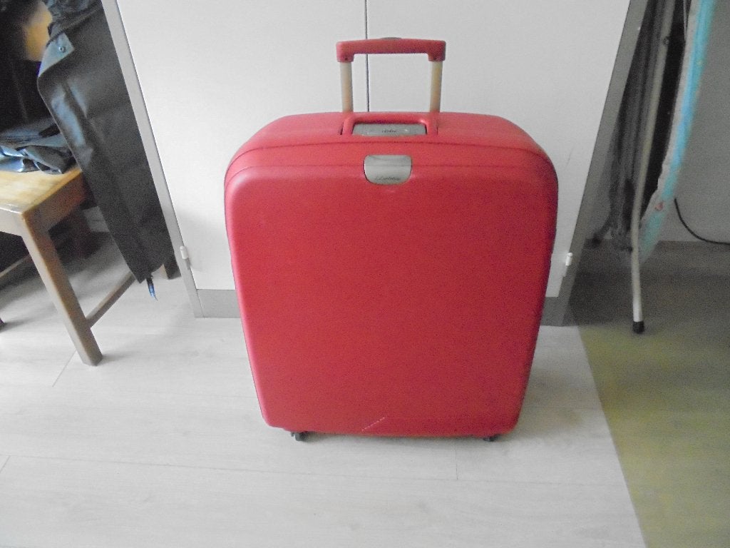 Reiskoffer van Lambertazzi, Sieraden, Tassen en Uiterlijk, Koffers, Overige materialen, Gebruikt, Minder dan 50 cm, Wieltjes
