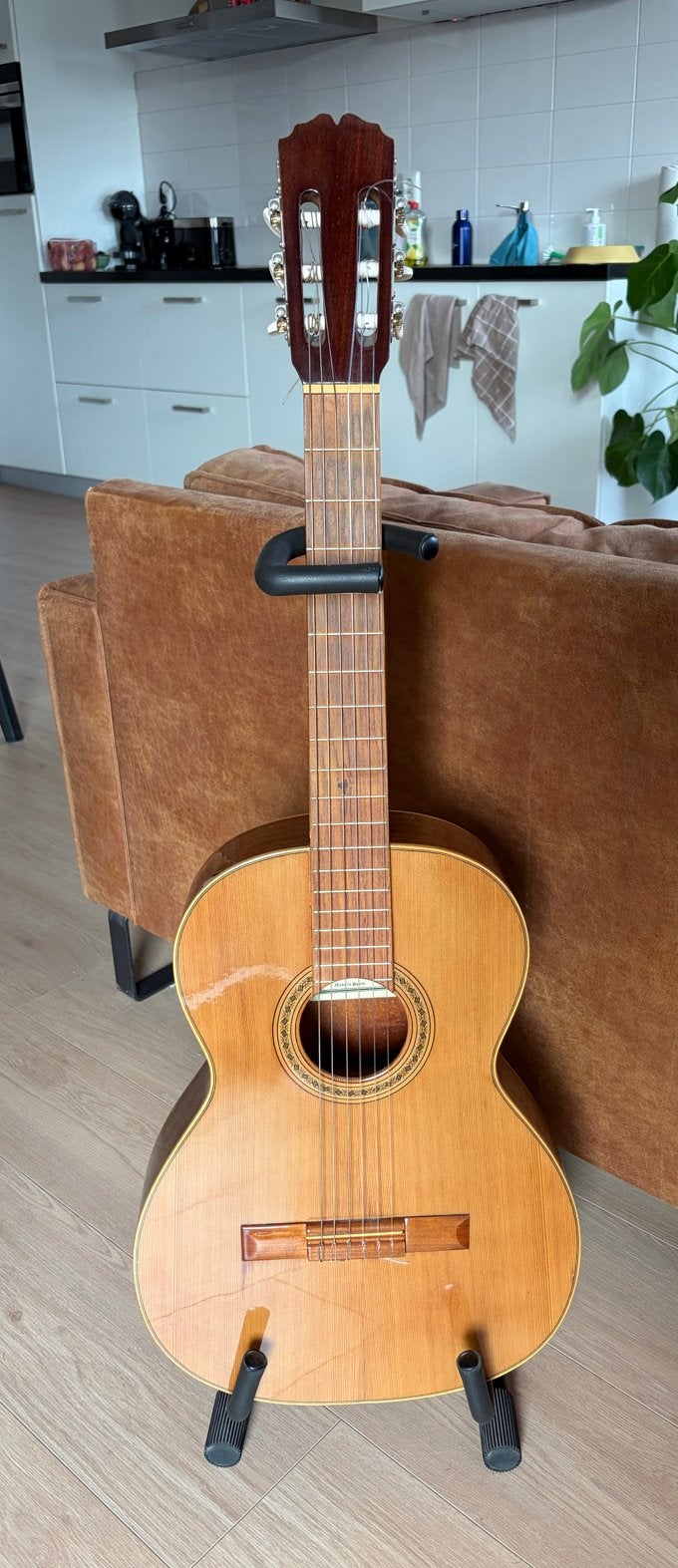 Klassieke akoestische gitaar (Juan Salvador Modelo 6 Cedro), Ophalen, Gebruikt, Klassieke of Spaanse gitaar