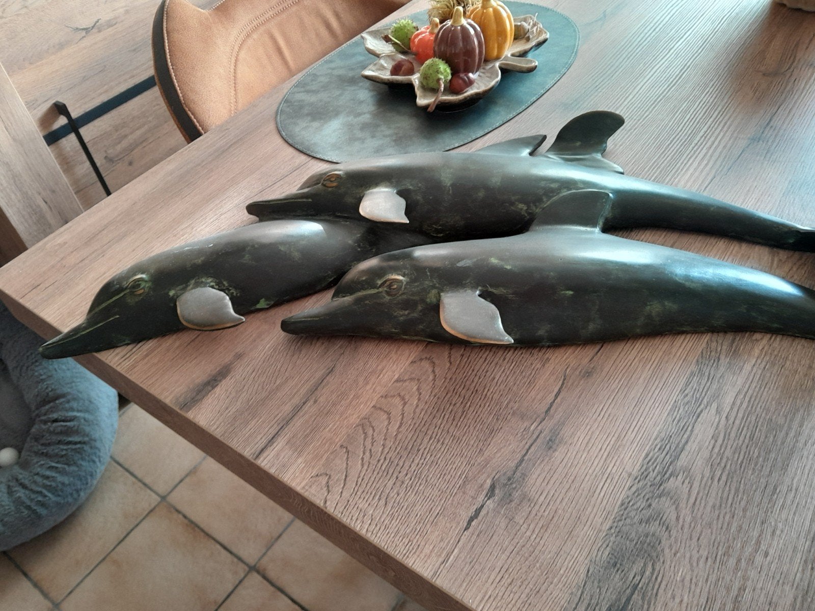 wand decoratie, Huis en Inrichting, Ophalen, Handgemaakt, Groen